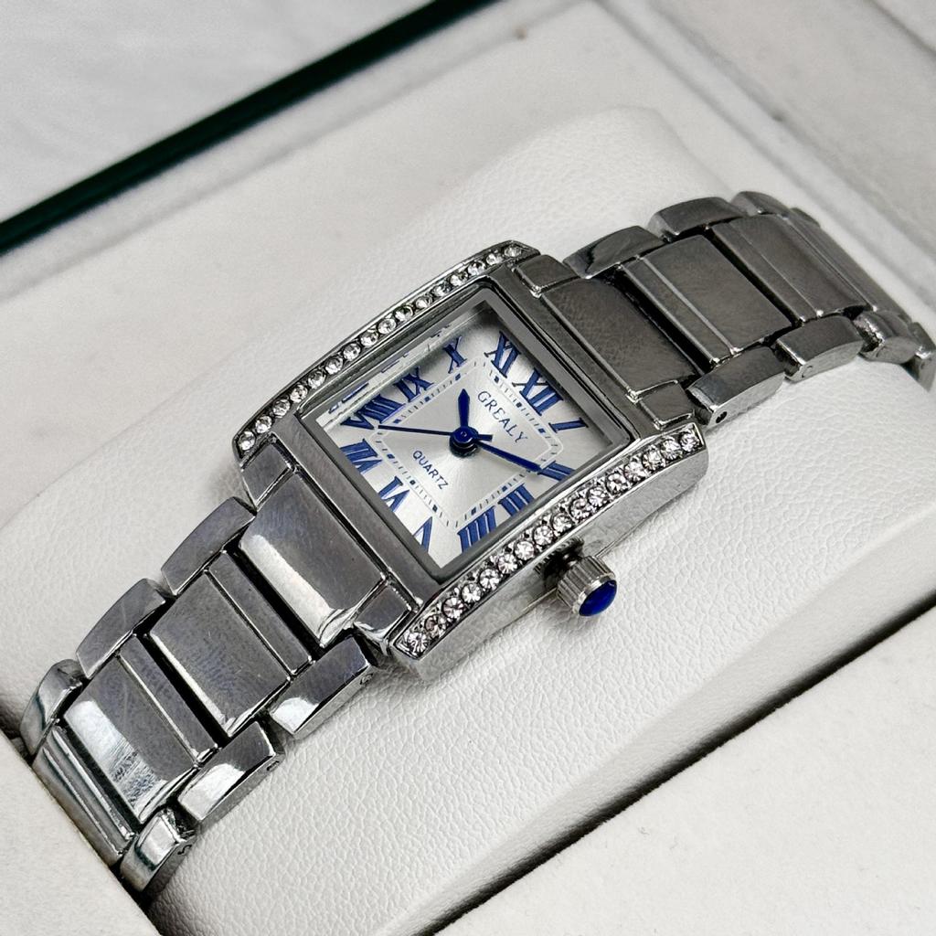 Square Waterproof Couple Quartz Watch - Fashionable for Men and Women