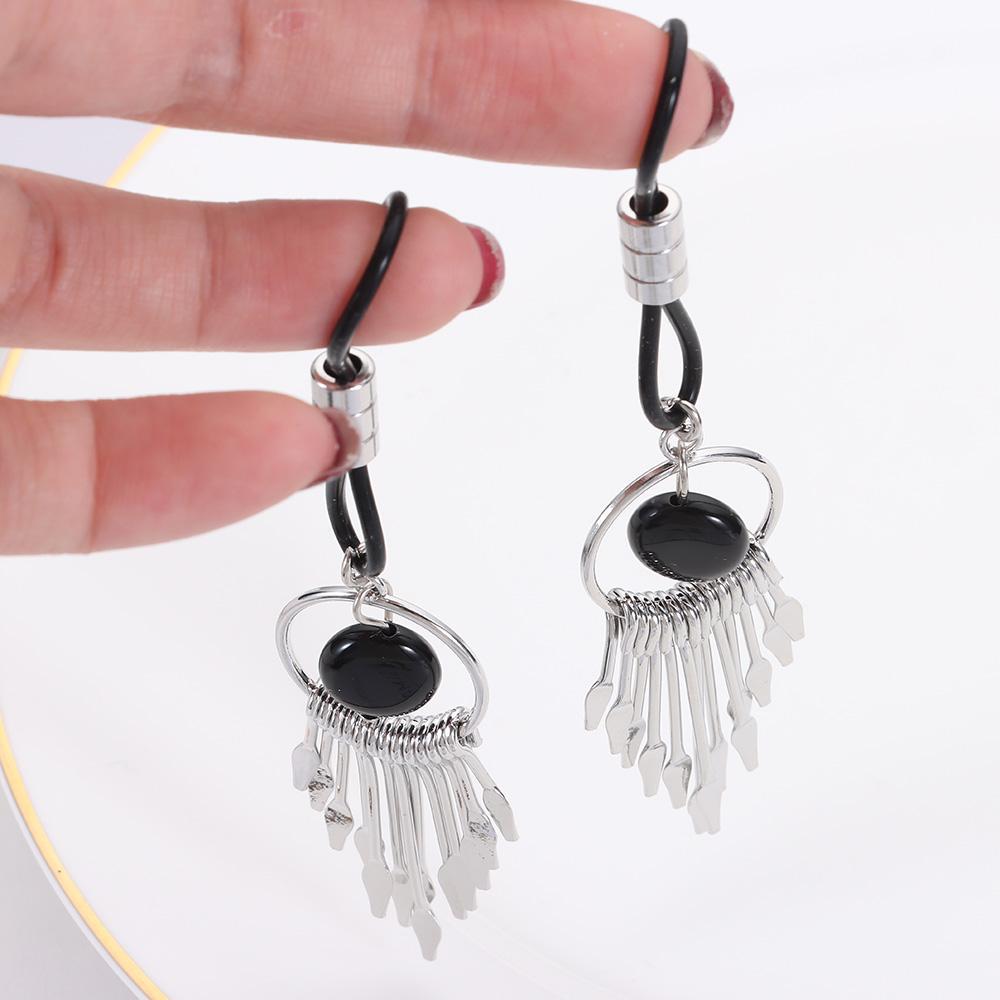 Fake Piercing Faux Nipple Fake Nipple Rings Nipple Clamp Non Piercing Nipple Rings Body Jewelry