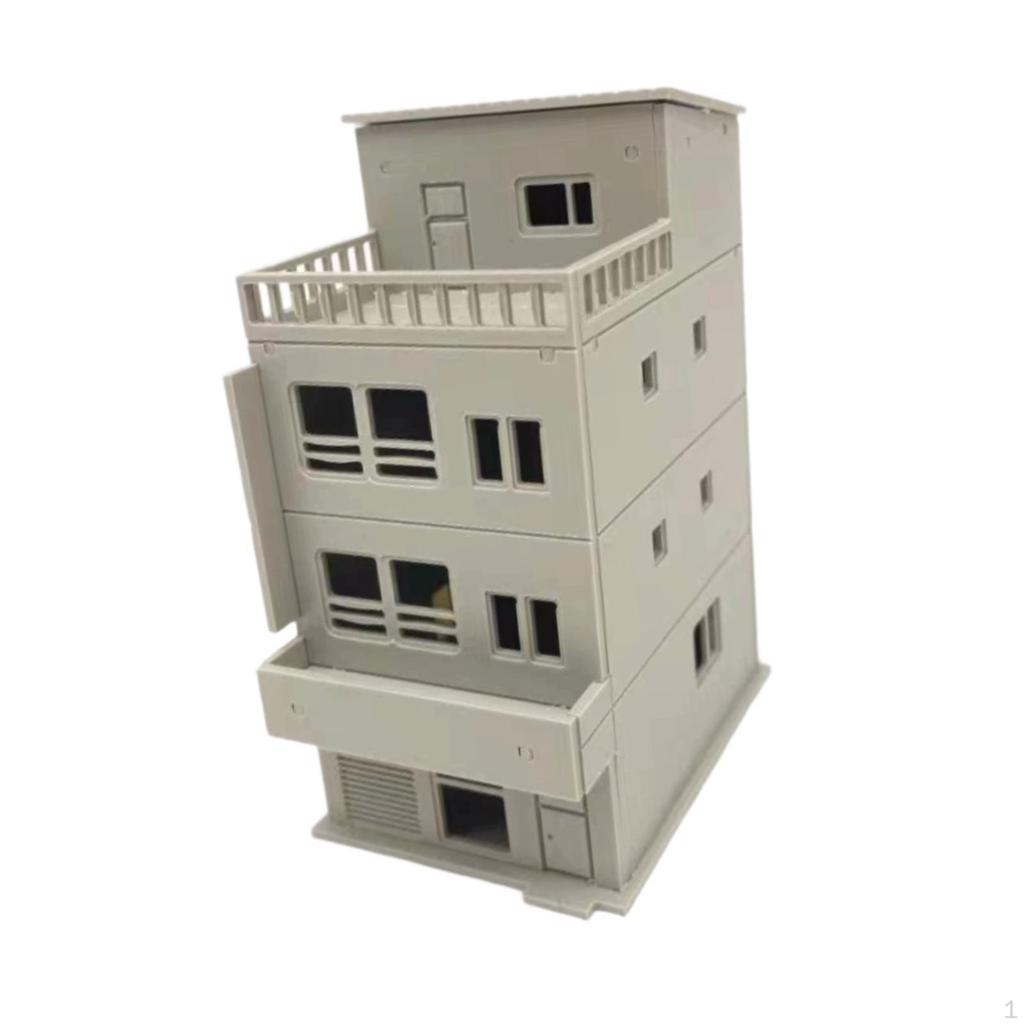 1/87 Building Model Kits Assembled Layout Scenery Educational Railway