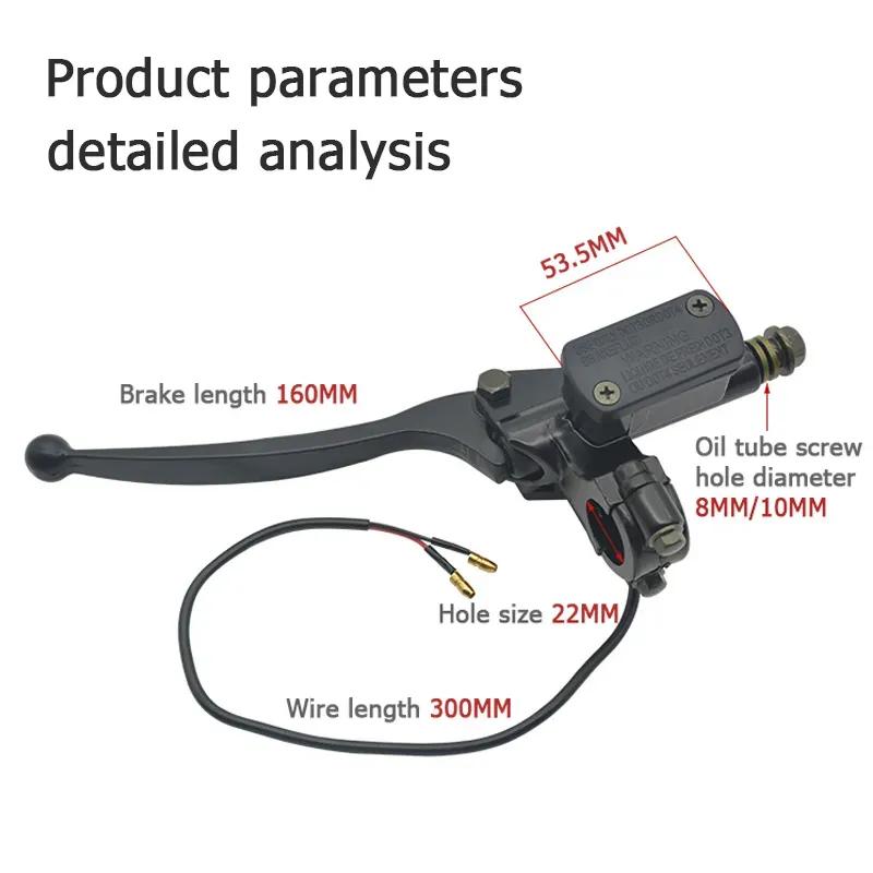 Motorcycle Brake Pump Front Master Cylinder Hydraulic Lever For Electric Scooter Dirt Pit Bike ATV Quad For Yamaha Suzuki Honda