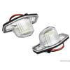Lumină LED Placă de Înmatriculare Albă Pentru Honda Crv Fit Odyssey Jazz Hrv Frv CR-V Stream 12V SMD 18 LED Lampă Număr