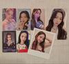 [USED] Aespa Karina KARINA poster, trading cards, and other set