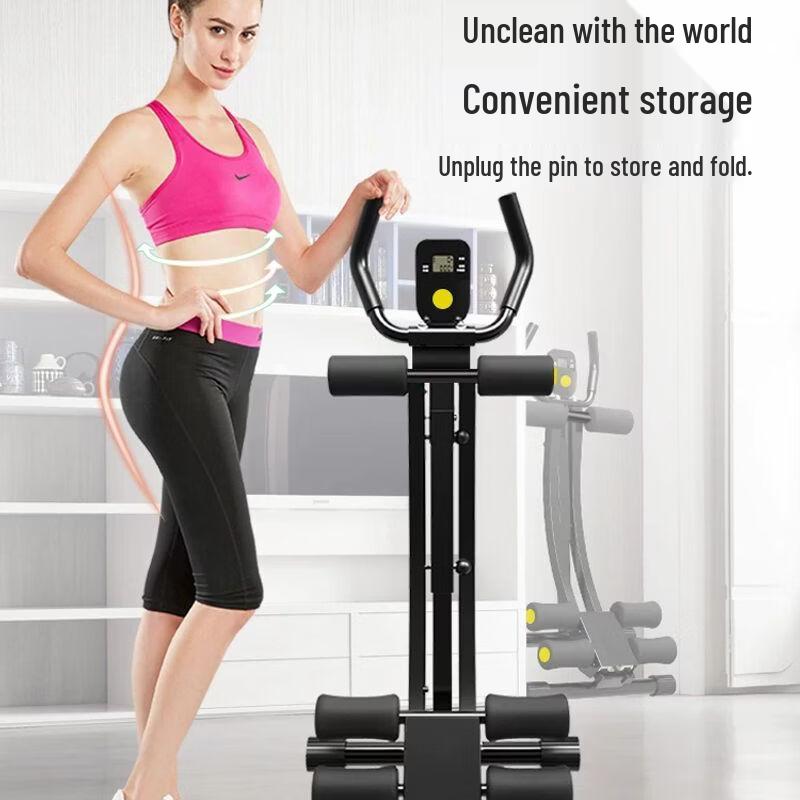 Automatic Rebound Six-Wheel Abdominal Exerciser