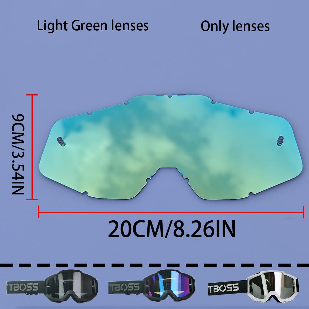 MX Off-Road Motocross Goggles Dustproof Windproof Ski Goggles with PC Lens for Dirt Bike Racing Helmet