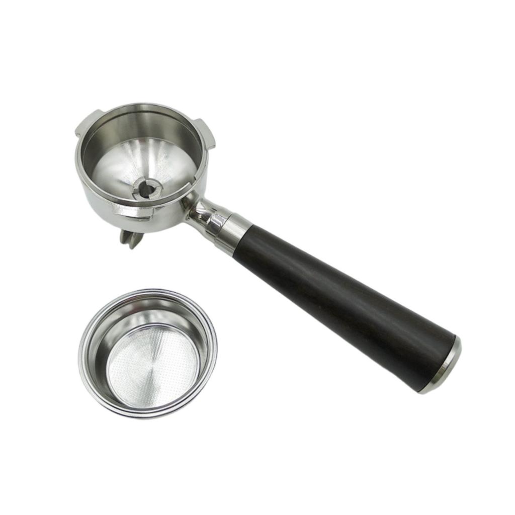 58mm Espresso Machine Wood Handle Coffee Machine Part for Enhancing Coffee Making Experience and Ergonomic Designs