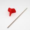 1/2Pcs Easy-Clean Silicone Drill Mixer Paddle, Non-Stick Mixing Attachment for Paint, Epoxy, Cement, Grout & Resin, Multi-Material Drill Mixing Tool