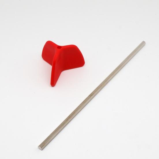1/2Pcs Easy-Clean Silicone Drill Mixer Paddle, Non-Stick Mixing Attachment for Paint, Epoxy, Cement, Grout & Resin, Multi-Material Drill Mixing Tool