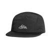 5 Panel Short Brim Letter Embroidered Baseball Cap, Mesh Quick‑Dry Solid Hat For Men Women Outdoor Sports Fashion Headwear