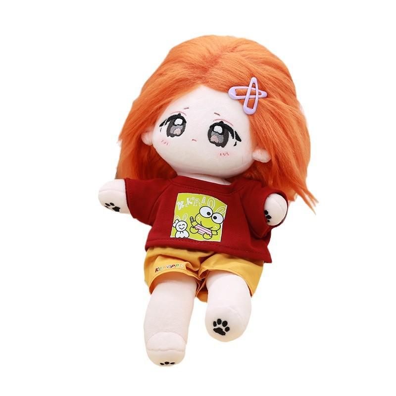 15cm Plush Doll Outfit Set Cotton Sweatshirt Clothes Fashion Toy Collectible Accessories