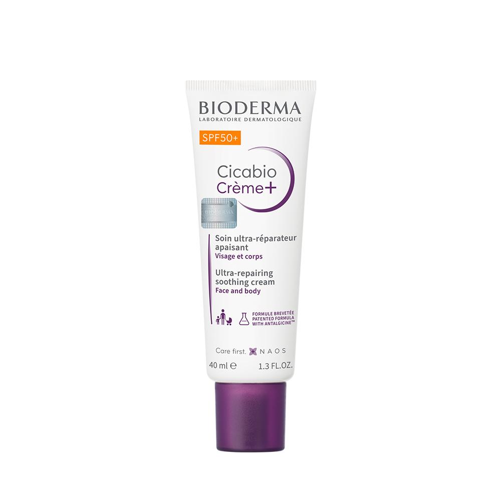[Bioderma] Cicabio Crème+ SPF50+ 40ml (Triple Deep Repair Sun Cream)