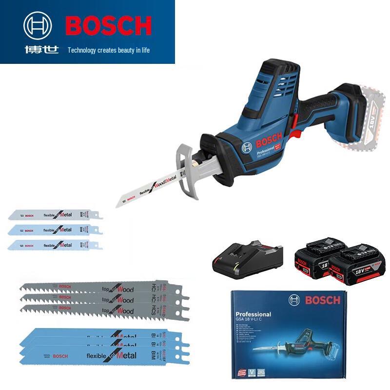 Bosch GSA18V-LI Compact Cordless Reciprocating Saw CN plug (adapter included)