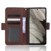 For Google Pixel 7a Wallet Protective Phone Case Multiple Card Slots PU Leather Phone Stand Cover