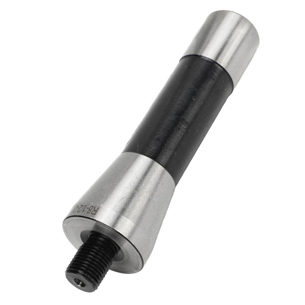 R8 Schaft auf 12in Gewinde Bohrfutterdorn Manganstahl 20mm Länge R8 Schaft Fräsdorn