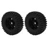 2Pcs Rubber Tire Skin 165mm Diameter Wheel Tire for ZD Racing 1 7 DBX‑07 RC Car Upgrade PartBlue