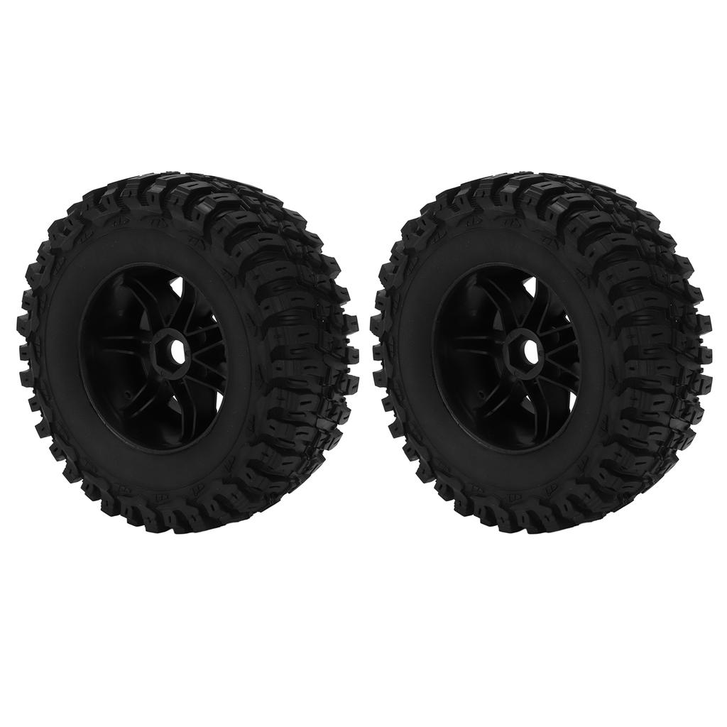 2Pcs Rubber Tire Skin 165mm Diameter Wheel Tire for ZD Racing 1 7 DBX‑07 RC Car Upgrade PartBlue