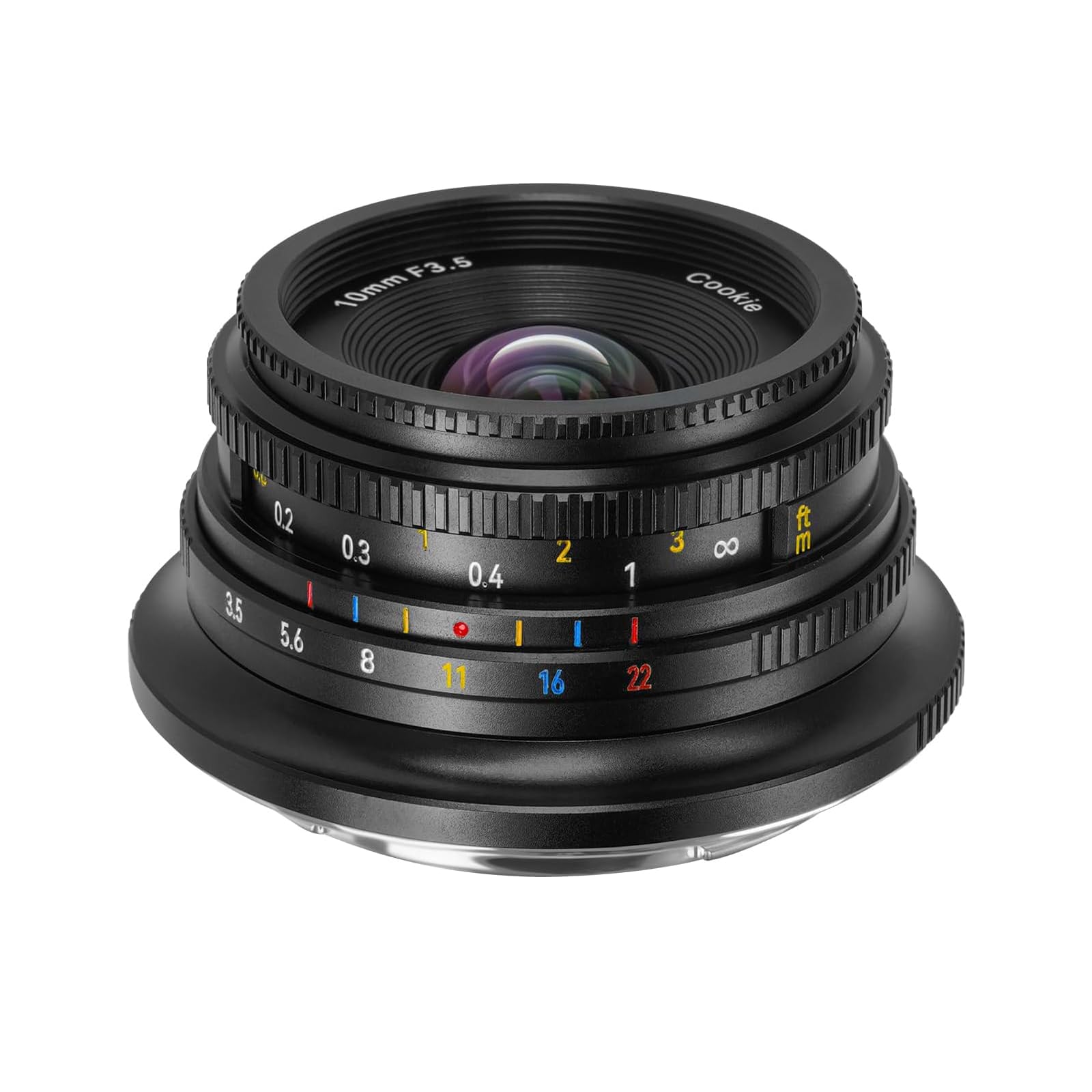 

7artisans 10mm Micro Four Thirds Mount Camera Manual Single Ultra Wide Distortion Minimum Focus Distance of Compact and Suitable for Night and