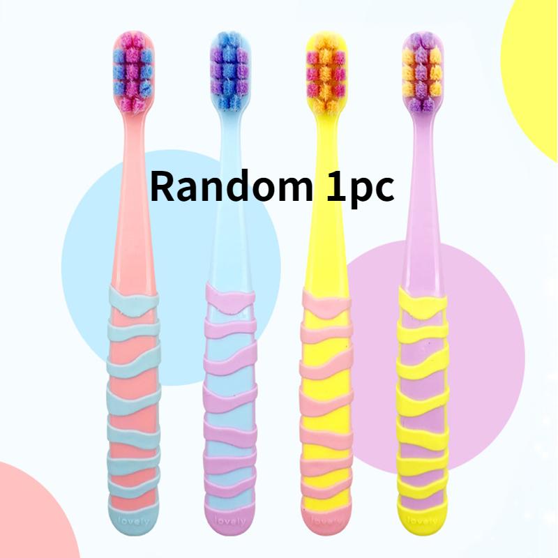 

2-12Y Kids Colorful Toothbrush Training Toothbrush for Girl Ultra Soft Toothbrush Theeth Cleaner Children Toothbrush Accessories