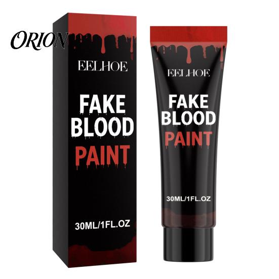 Quick Drying Fake Blood Paste Halloween Blood, Realistic Coagulated Gel/Spray/Paint, Special Professional Cosplay Spray Effect Makeup Prop for Zombie
