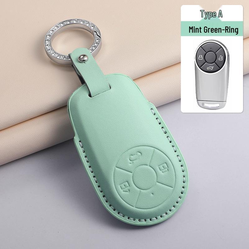 Suitable for Ora Haomao Key Case: Black, Lightning, White, and Ballet Cat 2023 Model Women's Green Bag