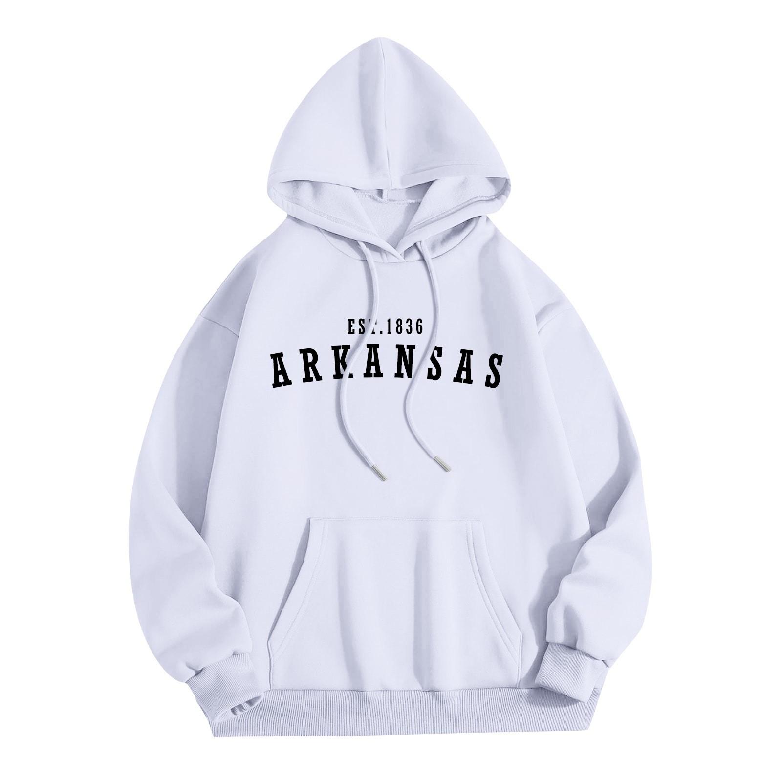 Женская мода O-образный вырез с длинным рукавом и принтом — фото 4