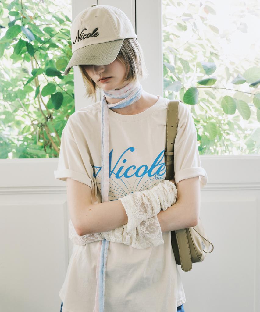 Nick&Nicole Crystal Pound Leather Bag_Butter