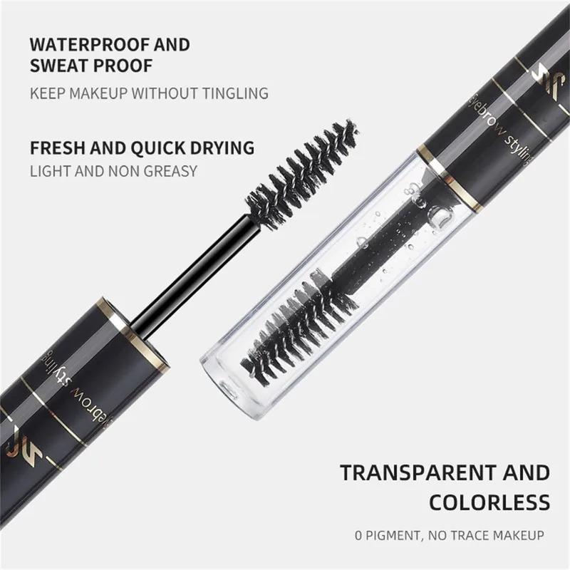 Brow Raincoat Styling Gel Clear Brow Gel Waterproof Sweat Resistant Long Lasting Eyebrow Gel Liquid Eyebrow Styling Wax