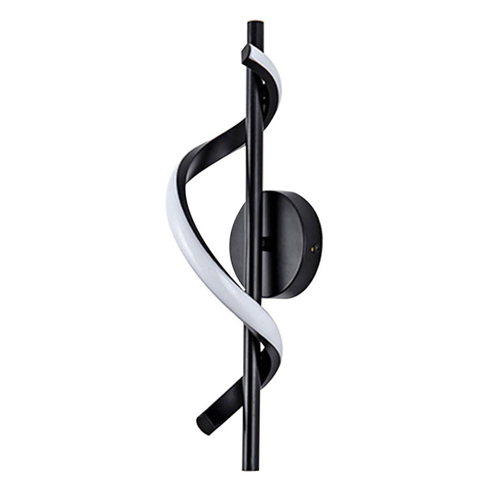 

Светодиодный настенный светильник прикроватный бра золото декоративное освещение трехцветный регулируемый свет гостиная балкон коридор внутренние светильники чёрный