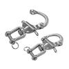 Multipurpose 316 Stainless Steel Strong Spring Shackle Suitable for Marine Boats & Outdoor Adventures Secure Attachment