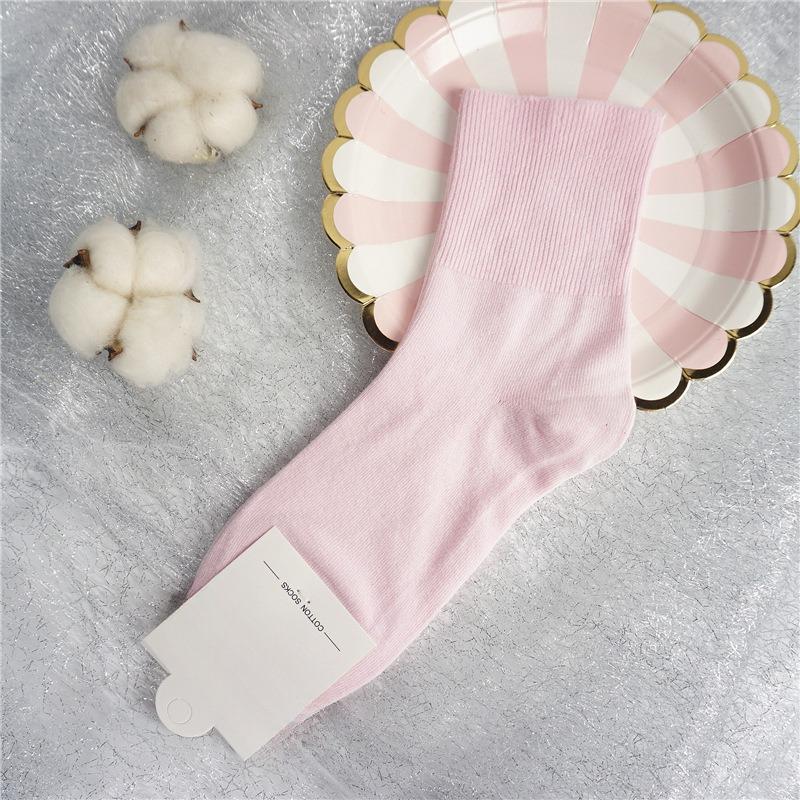 Female Autumn and Winter Cotton Loose Mouth Old People Do Not Choke Socks