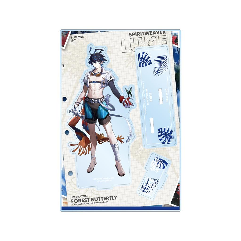 Midnight Aurora Luke Big Acrylic Stand with Parts