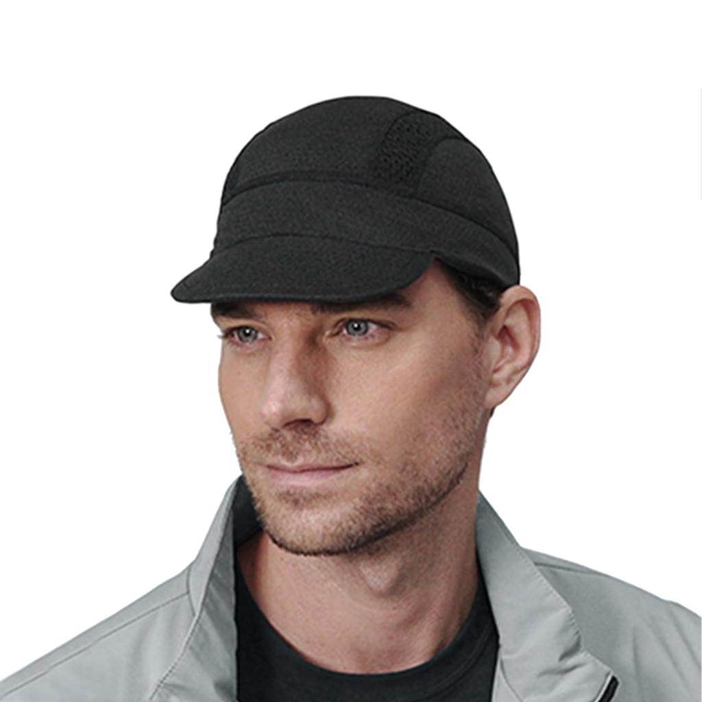 LYING Cycling Cap with Summer Mesh Inner Cap with UV Helmet Inner Perfect for and Outdoor Pack of 2 Brim, Men's Protection, Breathable, Sweat-Wicking,