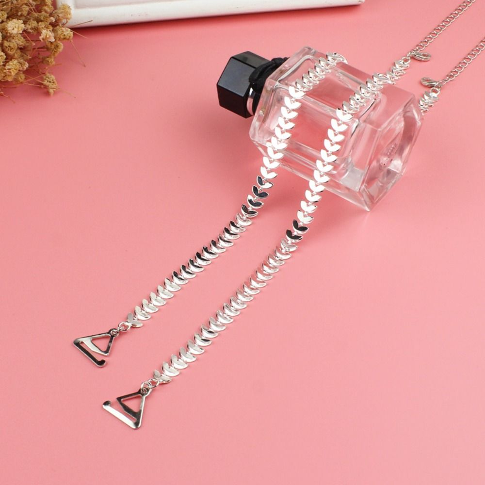 Fashion Metal Bras Straps Rhinestone Pearl Shoulder Straps Aniti-slip Adjustable Underwear Strap
