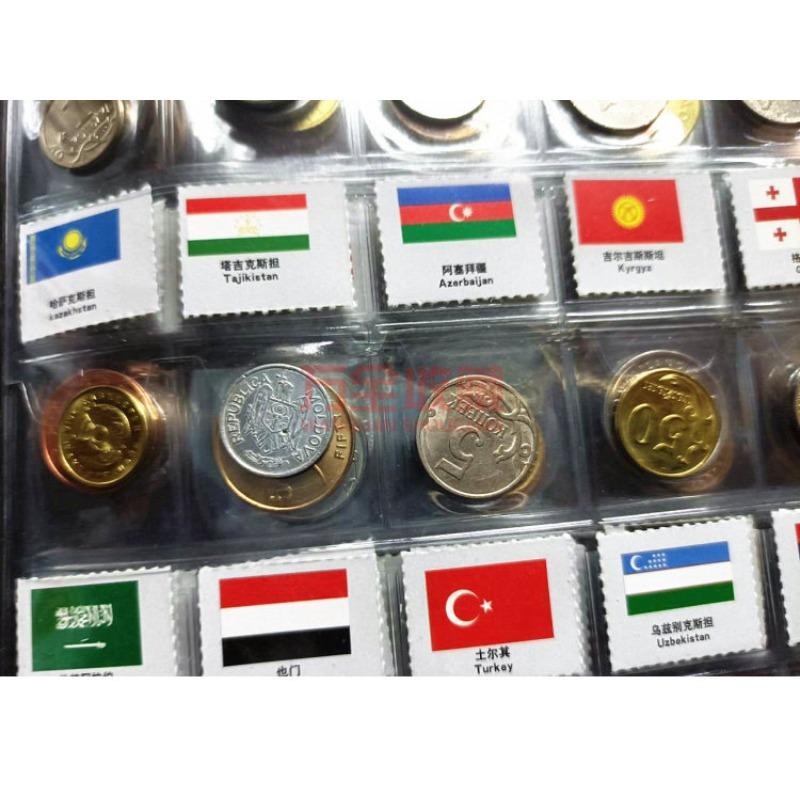 Coins from 120 Countries In the World, Coin Catalogs from 120 Countries and Regions, Foreign Coins, Foreign Currency with National Flags