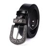 Unisex Retro Pin Buckle Belt - Old Money Style, Comfortable Light Luxury Genuine Leather