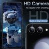 Metal Ring Camera Lens Protective Cover Flim For Samsung Galaxy Z Fold 7 6 5 4 Anti-scratch HD Definition Glass Lens Protect Cap