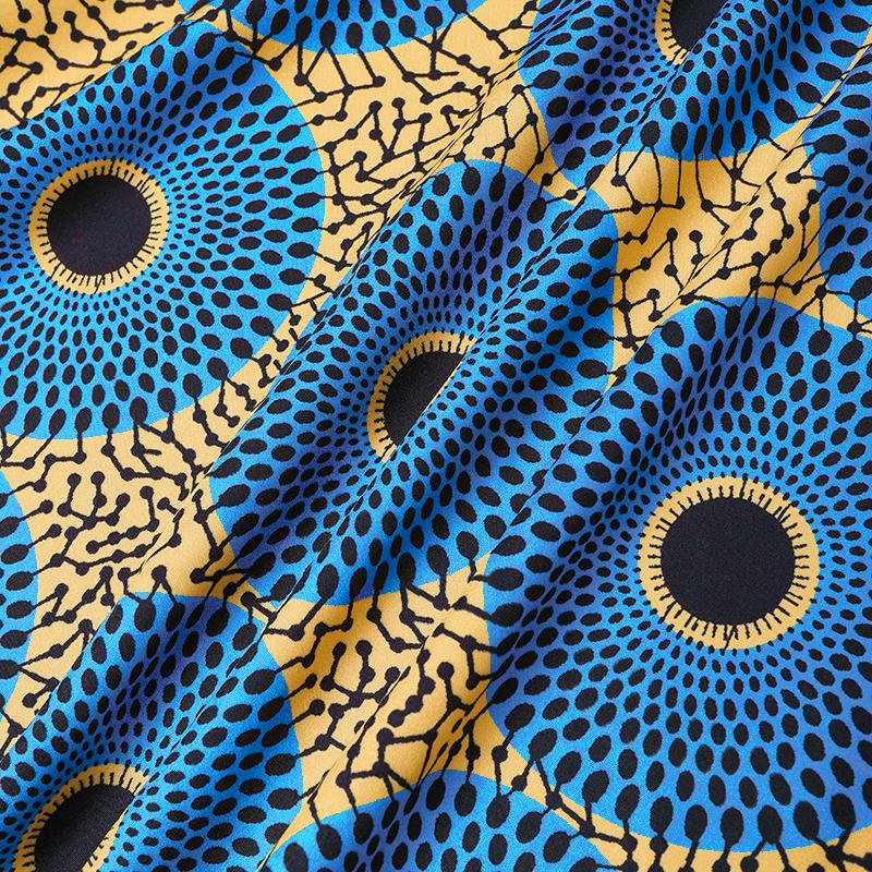 Women Plus Size Stand Collar Bat Long Sleeve Print Blouses