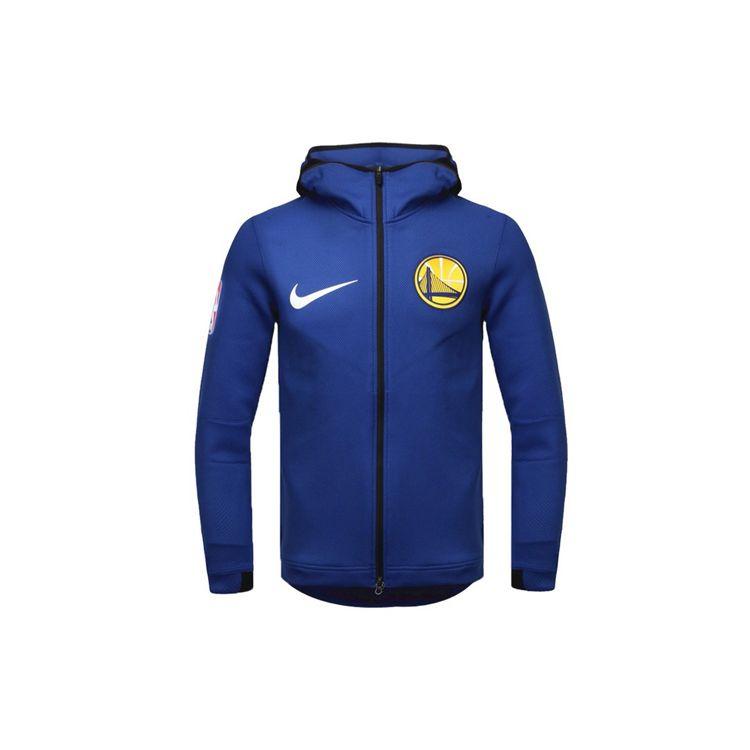 

Nike Therma Flex Showtime NBA Warriors Courtside Jacket Player Edition Men Jacket Blue 940129-495 XL