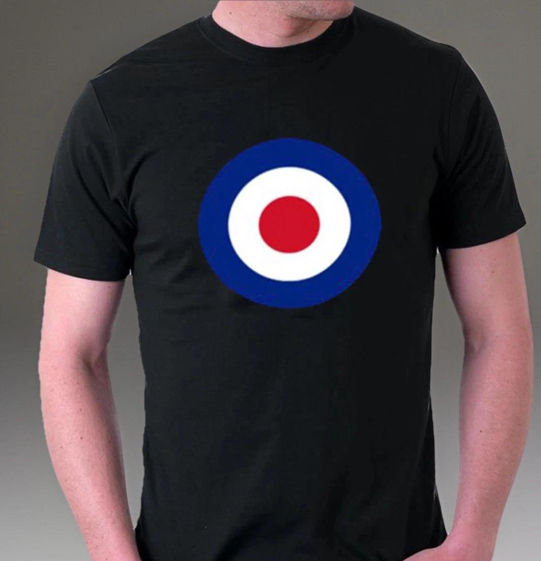 CLEARANCE   Mens XL RAF Roundel T-Shirt. Airforce Mod Retro Target Netherlands XXL