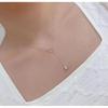 Elegant Rose Gold Gourd Pendant Necklace: Luxury Niche Clavicle Chain for Women - Exquisite Summer Choker Accessory