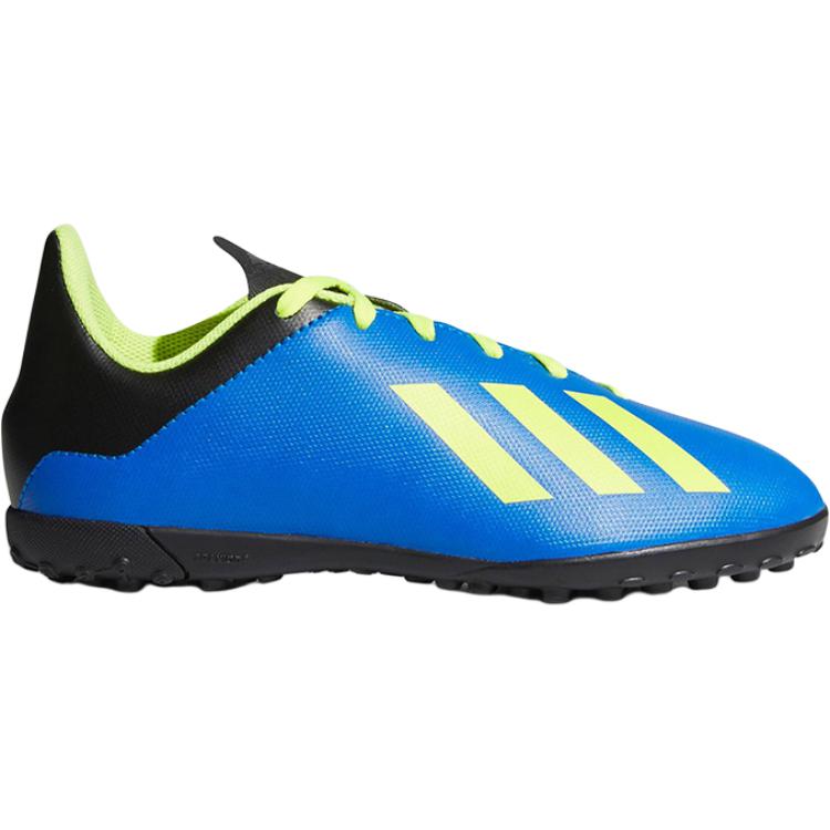 Adidas X 19.4 Soft Comfortable Durable Breathable Low-Top Soccer Shoes Kids Soccer Shoes Blue DB2434