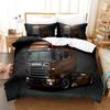3D Truck Head Bedding Set Deluxe Printed Down Duvet Cover Pillowcase 2/3 Pieces Children's Room Home Textile DE135 * 200 Full Size Home Decoration