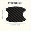 4 PCS packs/fixed door stickers External accessories Handle protective stickers Waterproof and scratch-proof
