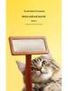 Solid Wood Pet Deshedding Comb for Cats & Dogs – Grooming & Hair Removal Brush for Long-Haired Breeds