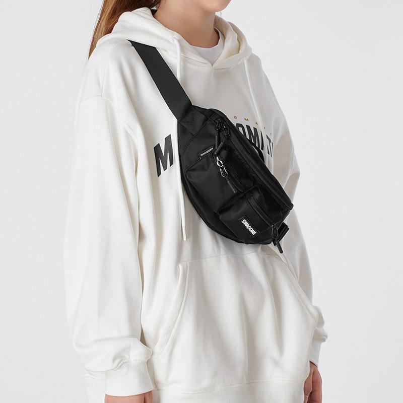 Japanese Portable Crossbody Bag Men'S Shoulder Bag Sports Tooling Breast Bag Multifunctional Casual Fanny Bag Women'S