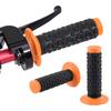 2 szt. Uniwersalne 7/8" 22mm Chwyty Kierownicy Motocyklowej Antypoślizgowe Gumowe Chwyty Manetki Gazu Do Motocykla Motocross Off Road E-Bike Hulajnogi