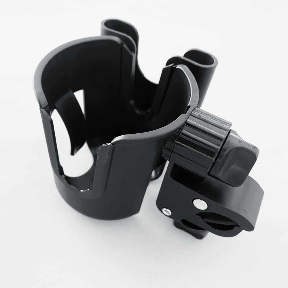 Quick Release Stroller Water Bottle Organizer with Phone Holder Trolley Drinks Holder Trolley