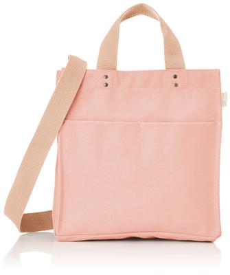 Omuz çantası mini tote çanta 2wy Su İtici 2681 Pembe [Rootote] Su İtici SN.Square Kanvas-D Kadın