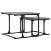  Coffee Tables, Nestable, 2 Pcs., Grey Sonoma Oak