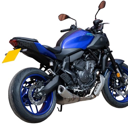 MT07 Motorcycle LED Light Rear License Plate Bracket Fender Eliminator Bracket for Yamaha MT-07 (2025)