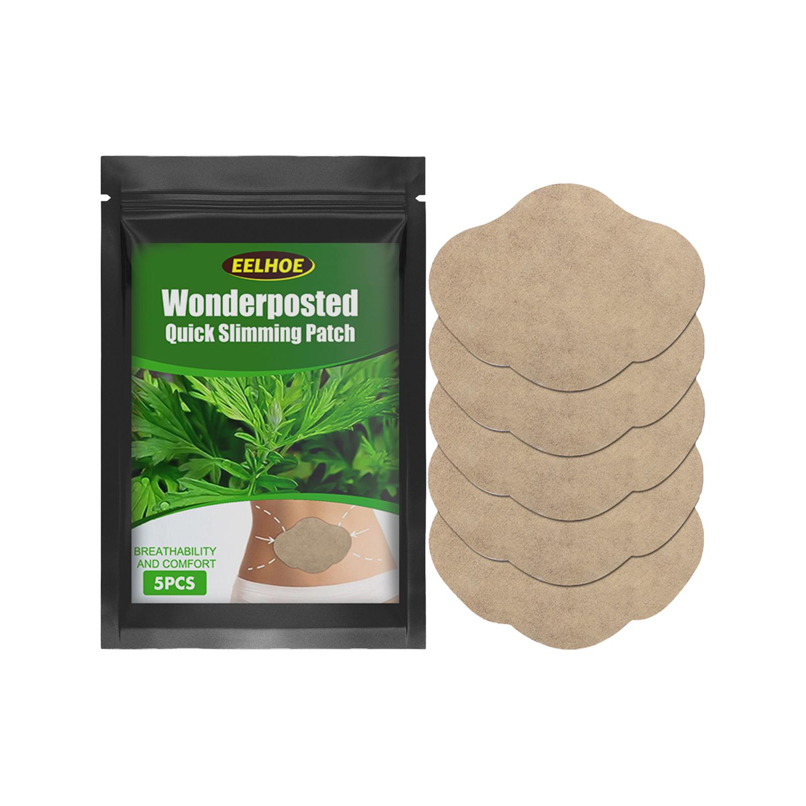 

EELHOE Полынные пластыри для похудения (5шт) - Уменьшает талию и живот, подтягивает и формирует тело, пластыри для живота и пупка.